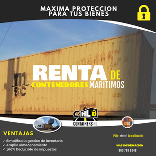 Containers HL Renta y Venta de Contenedores Marítimos