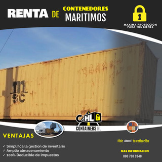 Containers HL Renta y Venta de Contenedores Marítimos