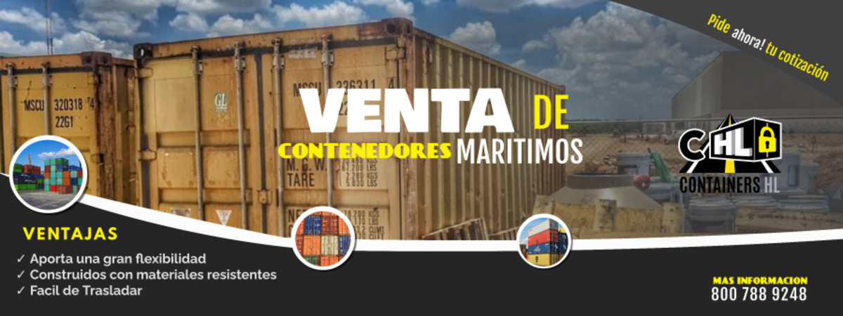 Containers HL Renta y Venta de Contenedores Marítimos