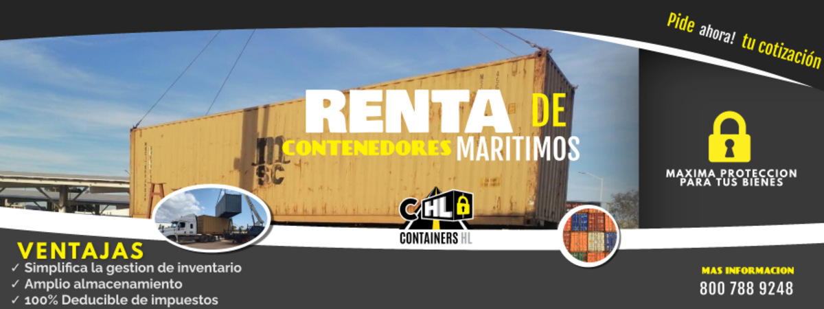 Containers HL Renta y Venta de Contenedores Marítimos